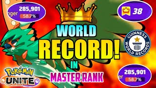 New World RECORD In Pokemon Unite👑🔥| Most Kills and Damage in Master Rank | Pokevenger