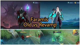 Revamped Faramis vs old Faramis Mobile legends bang bang Revamped Faramis ultimate and skills