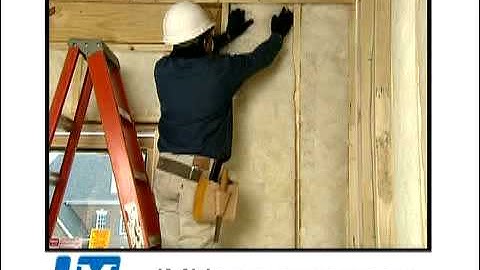 Installing Unfaced Batt Insulation