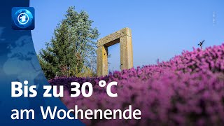 Wetter in Deutschland: Ungewöhnlich warmes Wochenende erwartet