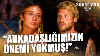 Aleyna ve Yunus Emre Konseyde Kozlarını Paylaştı! | Survivor All Star 2024 103. Bölüm