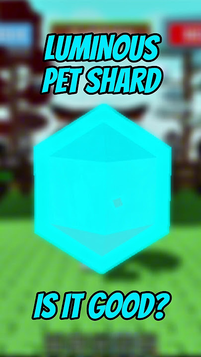 is LUMINOUS PET SHARD good? #growagarden #growagardenroblox #growagardentips #shorts