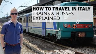 Italy Train and Bus Travel Tips