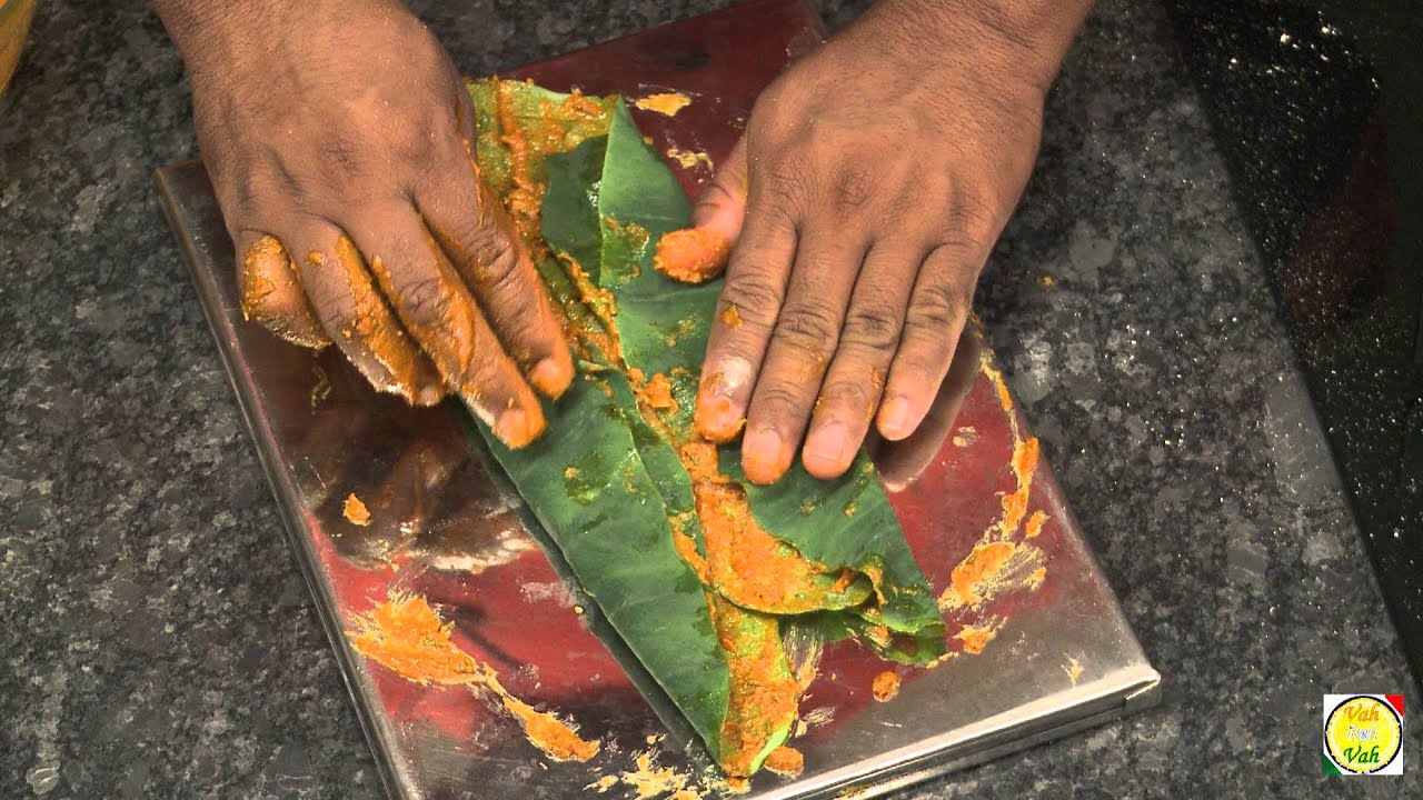 Aloo Vadi - Steamed Vegetable Leaf Roll - By VahChef @ VahRehVah.com | Vahchef - VahRehVah