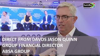 Direct from Davos with Absa Group Financial Director Jason Quinn Resimi