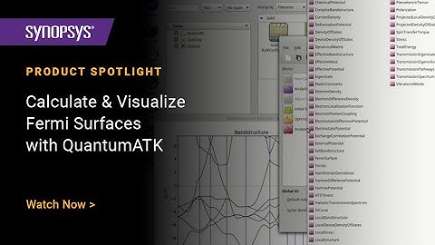 Calculate & Visualize Fermi Surfaces with QuantumATK