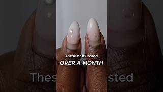 How To Get Your Gel Nails To Last OVER A MONTH #nails #nailtutorial #gelnails #shorts #nailart