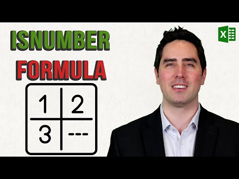 Isnumber Formula in Excel