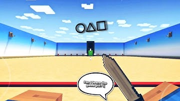 Playing a fan made Squid Game on Pixel Strike 3D. 🤣 (Pixel Strike 3D gameplay)