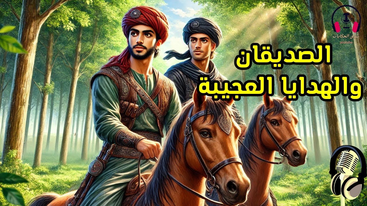 قصة الصديقان والهدايا العجيبة، من القصص المشوقة قبل النوم، ضع السماعات واستمع، سوق الحكايات والقصص