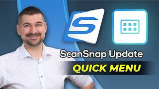 ScanSnap Home Quick Menu: Scan Faster and Choose Where Files Go After