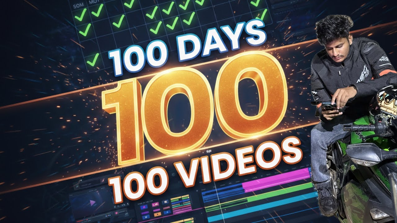New Challenge 100 Days 100 Vlogs Start New Journey On Youtube - YouTube