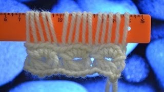 Ð’ÑÐ·Ð°Ð½Ð¸Ðµ Ð½Ð° Ð»Ð¸Ð½ÐµÐ¹ÐºÐµ ÐºÑ€ÑŽÑ‡ÐºÐ¾Ð¼ (Knitting on the ruler hook)