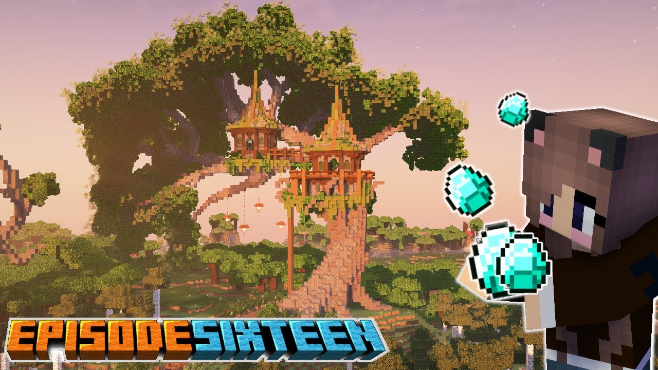 Tree Top Deco Shop!! || Inter Realms SMP || EP16 || A Minecraft Let's Play
