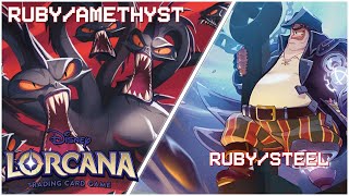Ruby/Amethyst Control vs John Silver Ruby/Steel  | Disney's Lorcana Store Championship