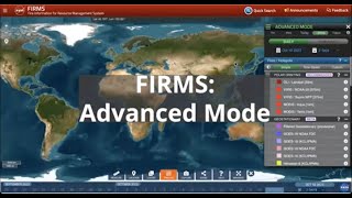 How To Use Advanced Mode Nasa Fire Information And Resource Management System Firms
