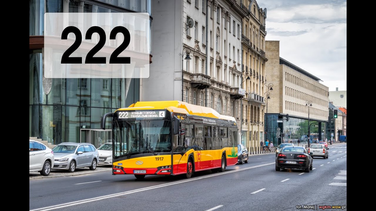 [222] Autobusem po Warszawie: Spartańska - Bielańska