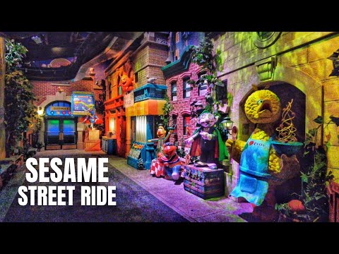 Universal Studios Singapore: Sesame Street Spaghetti Space Chase Ride