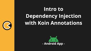 Introduction to Dependency Injection with Koin Annotations with Arnaud Giuliani