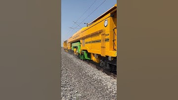 Working of dynamic tamping express | track machine engineer #indianrailways #trackmachineengineer
