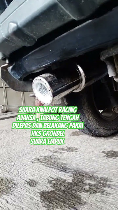 knalpot racing avanza|| knalpot avanza empuk #carvloggerindonesia #knalpotmobilracing