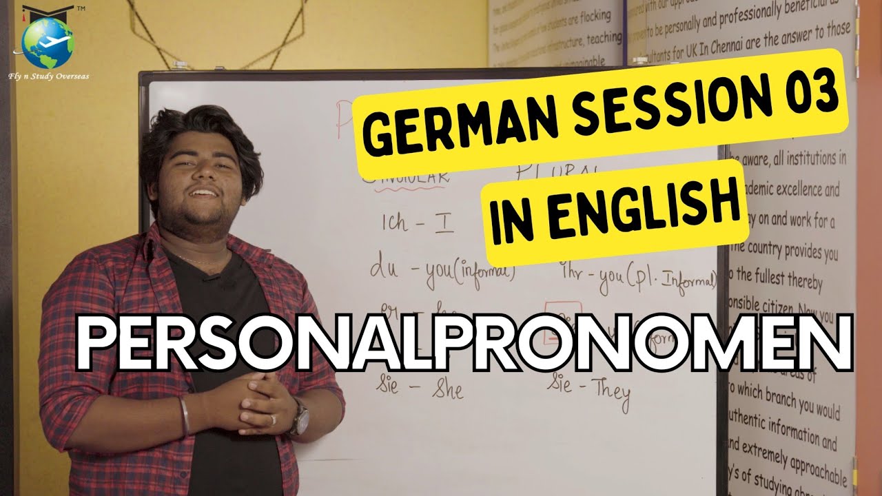 Learn German Language - A1 - Session 3 - PERSONALPRONOMEM - Learn ...