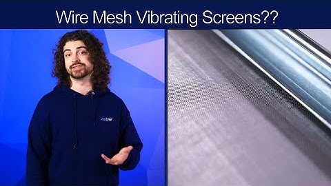 What is a Woven Wire Mesh Vibrating Screen?