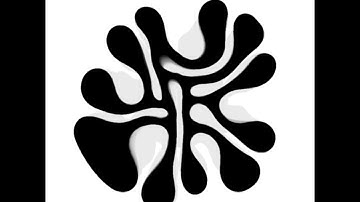 The Digital Fingerprint - Creative Coding with Processing - Curve Folding Simulation | ASMR Art