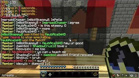 feubAcaImHD hacker|| Extremecraft PvP