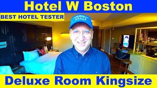 W Boston (Review & Tour of Room) The Hotel Inspector #hotelinspector