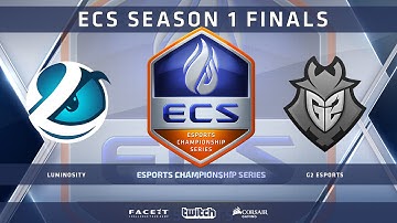Luminosity vs G2 - Map 2 - Overpass (ECS Season 1 Finals)
