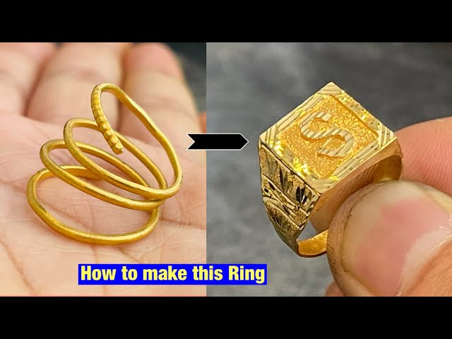 Real Gold Rings Men 24k | 24k Pure Real Gold Ring | 24 K Pure Gold Rings -  Real 100% - Aliexpress