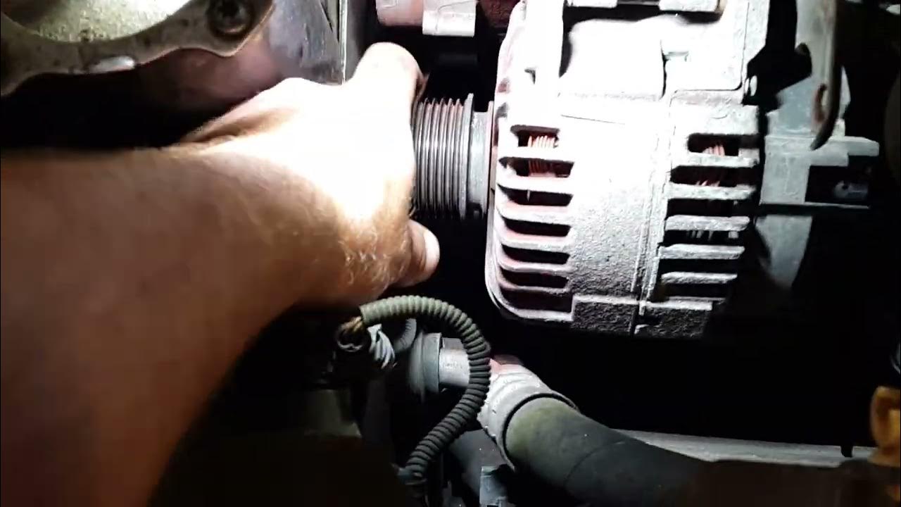 Alternator pulley faulty😎 - YouTube