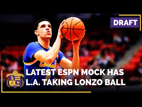 NBA Draft 2017: ESPN Mock Has Lakers Selecting UCLA's Lonzo Ball