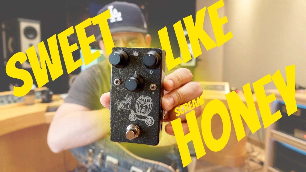 Scream Honey Limited Edition オーバードイライブ Scream Honey - The Sweetest New Pedal - YouTube