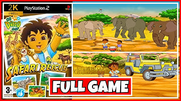 GO DIEGO GO: SAFARI RESCUE - FULL GAME - PS2 (PCSX2) - (No Commentary) - [2K 60FPS]