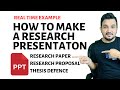 How to make a Powerpoint presentation of a research paper ?