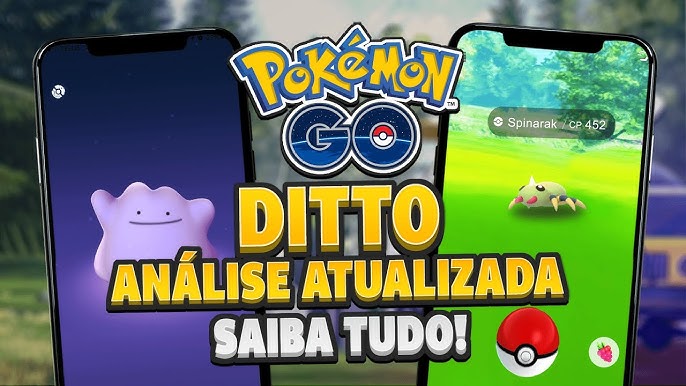 Pokémon GO BR on X: 🔍 Procurando Ditto como se não houvesse