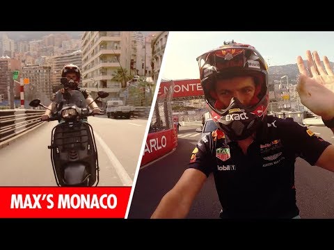 Onboard with Max Verstappen as he laps the Monaco Grand Prix on a scooter!