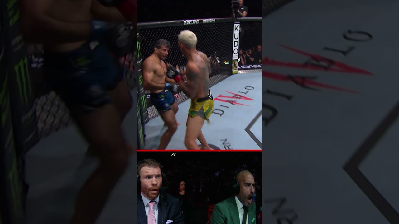 HOW ABOUT HIM!? Charles Oliveira made a statement against Dariush 👀