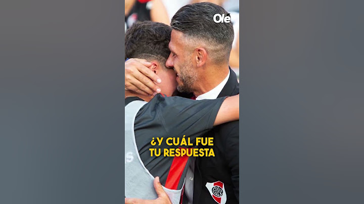 El momento en que Demichelis le contó a Evangelina que iba a River