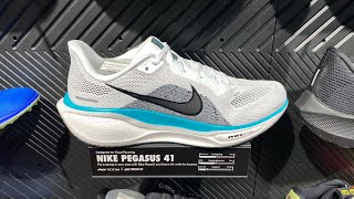 Nike Pegasus 41 (White/Dusty Cactus/Glacier Blue/Black) - Style Code: FD2722-103