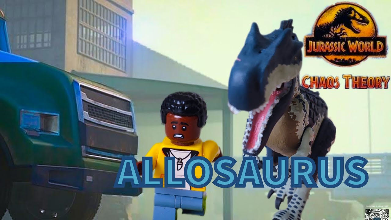lego custom jurassic world: allosaurus jurassic world dominion/PREHISTORIC BRICK 