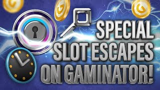 Playing SPECIAL Slot Escapes on Gaminator! 🗝️