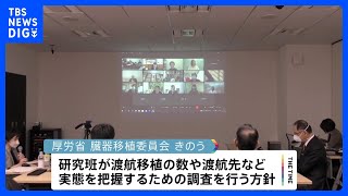 海外での臓器移植の実態　患者数や渡航先など厚労省が調査へ　4月開始予定｜TBS NEWS DIG