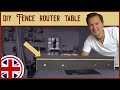 Fence for the router table with an integrated vacuum clamp | DIY Workshop build up Fence for the router table with an integrated vacuum clamp | DIY Workshop build up
