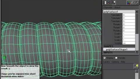 Maya Modeling: Twist Modeling - ReVisited