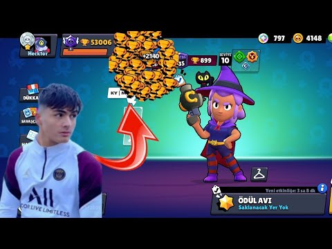 HYRA'NIN KULLANDIĞI YENİLGİSİZ KUPA KASMA TAKTİĞİ! (KANITLI) - Brawl Stars