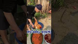 This story begins with a wild root that bleeds red when you cut it open. #vietnamtravel