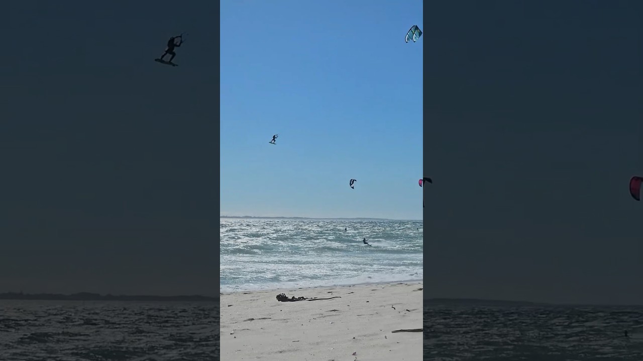 The fastest way down the beach